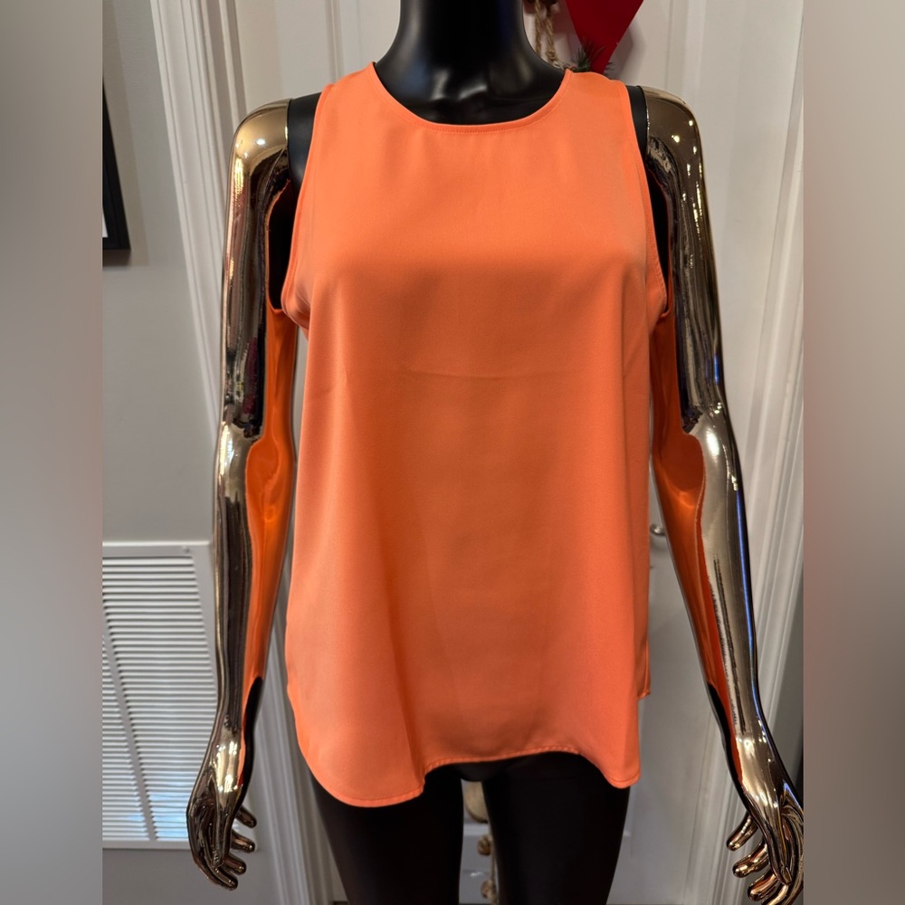 Ann Taylor Bold Orange Top